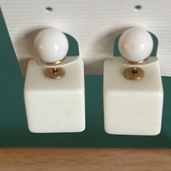 New 7 Pair Collection Multi Color Fashion Drop Hoop Button Chandelier Earrings - Picture 9 of 15